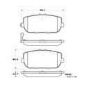 Raybestos ST42 Racing Brake Pads, Mazda Miata, MX-5, RC 1180