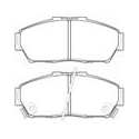 Raybestos ST43 Racing Brake Pads, Acura Integra, Honda Civic, RC 617