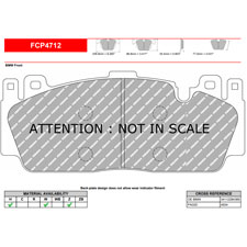 Ferodo FCP4712H DS2500 Performance Brake Pads, BMW M2 Coupe, M5, M6, Front