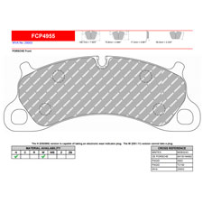 Ferodo FCP4955G DS3.12 Racing Brake Pads, Porsche, Boxster Spyder, Front