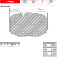 Ferodo FCP5055H DS2500 Performance Brake Pads, Toyota GR Supra, Front