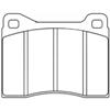 Porterfield R-4 Carbon Kevlar Racing Brake Pad AP 82 R-4