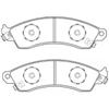 Porterfield R-4 Carbon Kevlar Racing Brake Pad AP 412 R-4