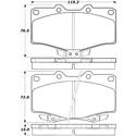 Porterfield R4-S Carbon Kevlar Perf Street Pad AP 611 R4-S