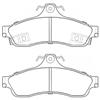 Porterfield R-4 Carbon Kevlar Racing Brake Pad AP 628 R-4