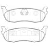 Porterfield R-4 Carbon Kevlar Racing Brake Pad AP 711 R-4