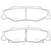 Porterfield R-4 Carbon Kevlar Racing Brake Pad AP 732 R-4