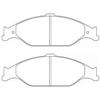 Porterfield R-4 Carbon Kevlar Racing Brake Pad AP 804 R-4