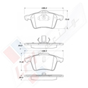 Porterfield R-4 Carbon Kevlar Racing Brake Pad AP 915.4 R-4