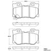 Porterfield R-4 Carbon Kevlar Racing Brake Pad AP 1347 R-4