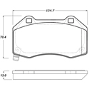 Porterfield R4-1 Carbon Kevlar Racing Brake Pad AP 1379.2 R4-1