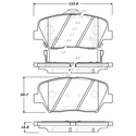 Porterfield R4-S Carbon Kevlar Perf Street Pad AP 1432 R4-S