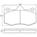 Porterfield R4-S Carbon Kevlar Perf Street Pad AP 1598 R4-S