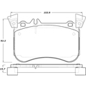 Porterfield R4-S Carbon Kevlar Perf Street Pad AP 1634.1 R4-S