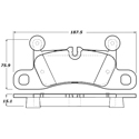 Porterfield R4-S Carbon Kevlar Perf Street Pad AP 1655 R4-S