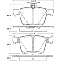 Porterfield R-4 Carbon Kevlar Racing Brake Pad AP 1761 R-4