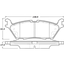 Porterfield R4-S Carbon Kevlar Perf Street Pad AP 1790 R4-S