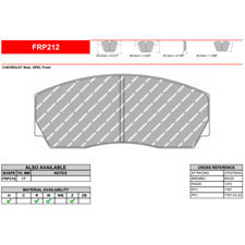 Ferodo FRP212R DS3000 Racing Brake Pads, AP CP2279, CP3395, CP3788, CP3799