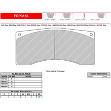 Ferodo FRP3156ZB DSUNO Thermally Bedded brake pads, Brembo type 132 or B13 family